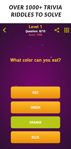 Screenshot of TRIVIA Riddles: Word Quiz Game