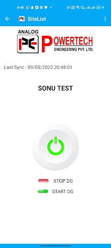 DG Controller Screen 3