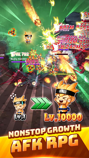 Idle Ninja Online: AFK MMORPG Screen 2