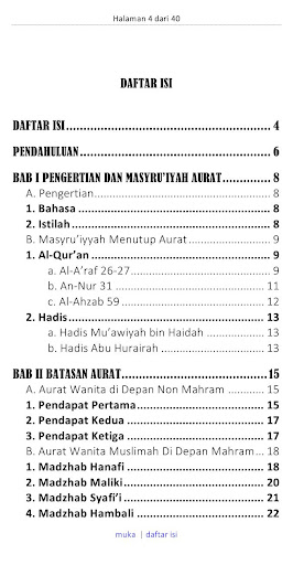 Aurat Wanita Muslimah Screen 2