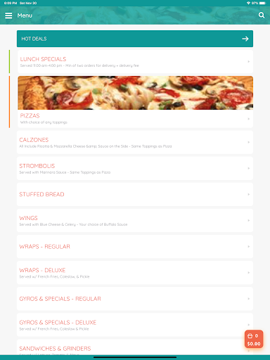 ABC Pizza House Hartford Screen 3