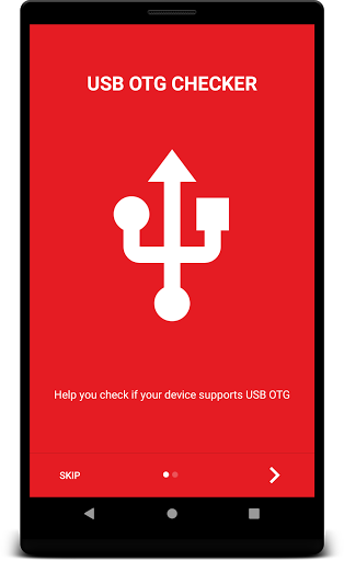Android application USB OTG Checker - Check USB OT screenshort