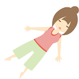 relaxation stretch icon