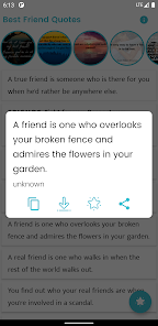 Screenshot 4 Besties Quotes and Sayings android