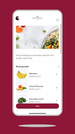 Android application Royal Market screenshort