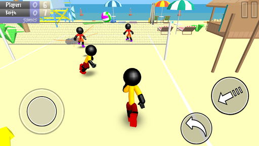 Stickman Beach Volleyball Screen 3