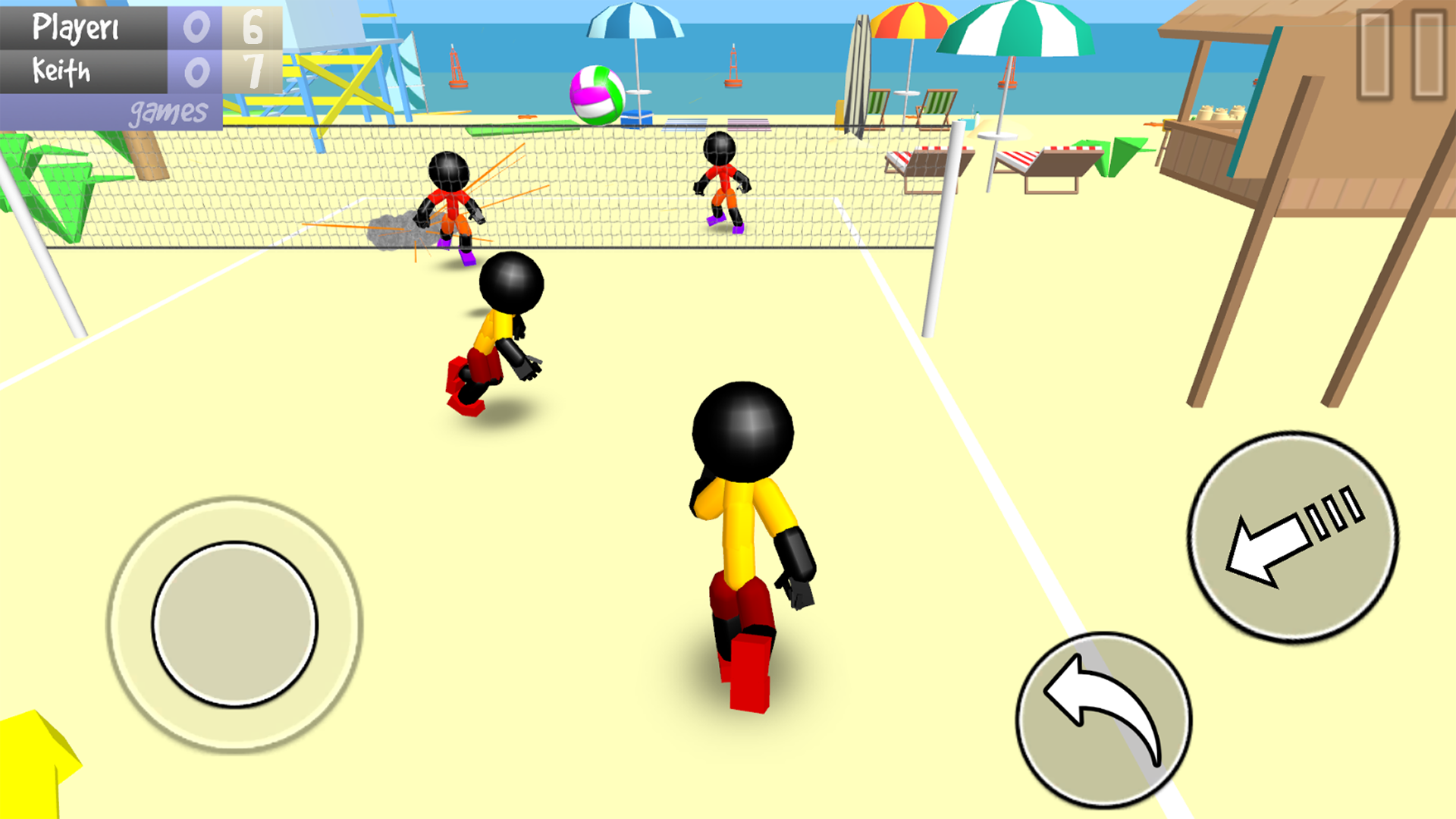 Stickman Volleyball Mod
