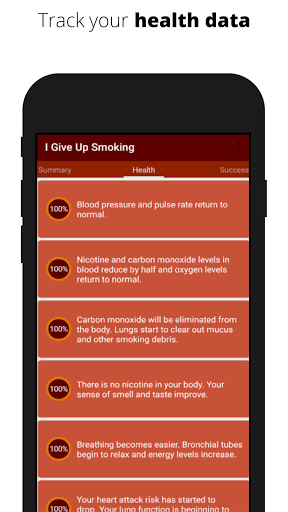 I Give Up Smoking Screen 3