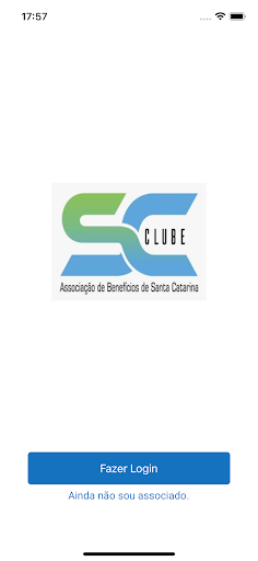Android application SC Clube screenshort