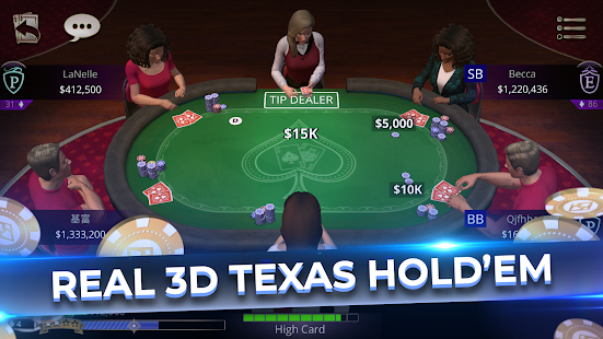 CasinoLife Poker - #1 Free Texas Holdem 3D 5.5.17710 APK screenshots 2