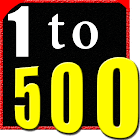 1 to 500 number counting game 6