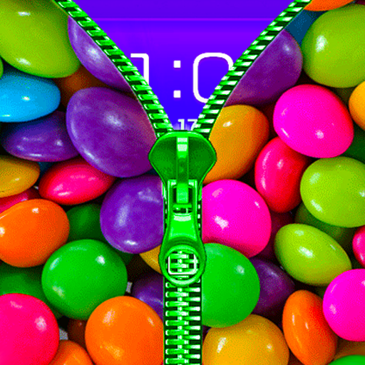 Candy Zipper Lock Screen Unduh di Windows