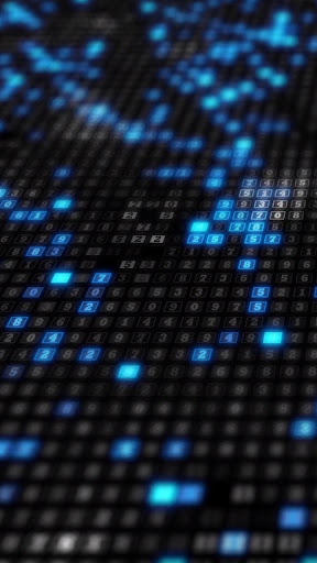Android application led color wallpaper screenshort