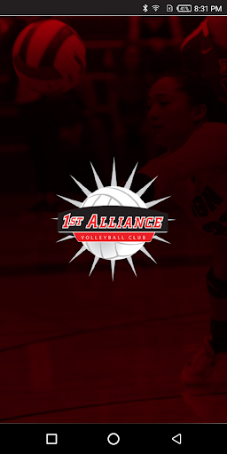 Android application 1st Alliance Volleyball screenshort