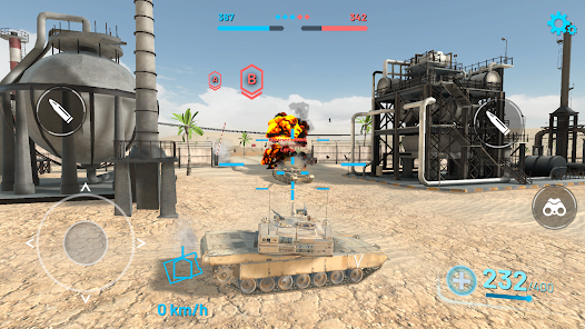 War Machines:Tanks Battlefield  screenshots 1