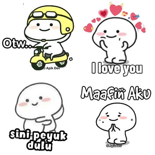 Stiker WA Pentol WAStickerApps logo