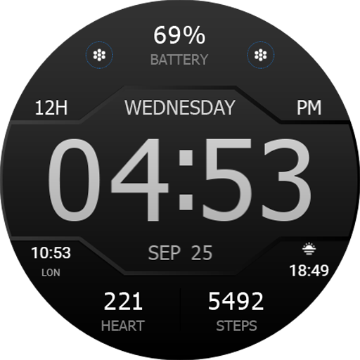 Key WF43 Digital Watch Face Auf Windows herunterladen