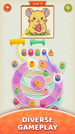Game screenshot Wool Match: Sort 3 Wools hack