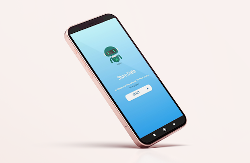 Android application store data and use later screenshort