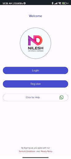 Android application Nilesh Defence Carrier - NDC screenshort