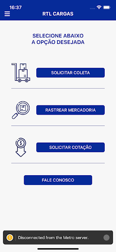 RTL Cargas Screen 2