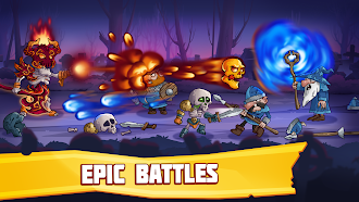 Game screenshot Skeleton defense Strategy game apk download