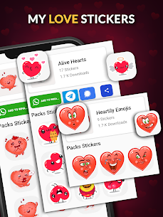 Love Stickers Maker: emoji app 1