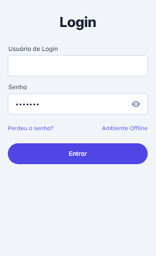 Android application Foraco Sistema screenshort