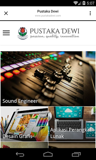Pustaka Dewi Screen 2