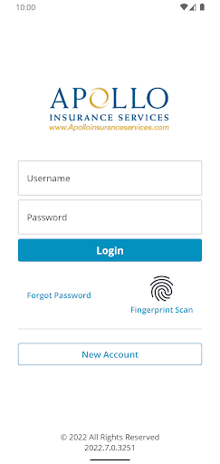 Android application Apollo Insurance Services screenshort