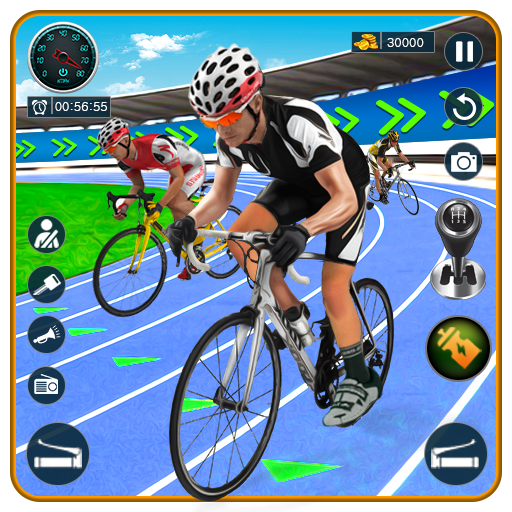 Game Đua xe đạp 2 người  Trò chơi lái xe đua dầy hấp dẫn