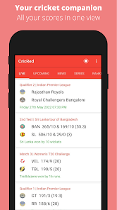 CricRed - Live Cricket Score 4.0.3 APK + Mod (Unlimited money) إلى عن على ذكري المظهر