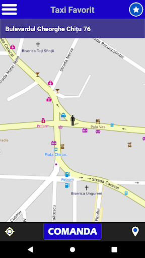 Android application Taxi Favorit Craiova screenshort