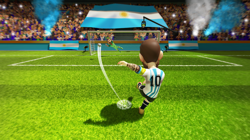 Mini Football - Mobile Soccer 2.7.0 APK + Mod (Endless / Weak enemy) for Android
