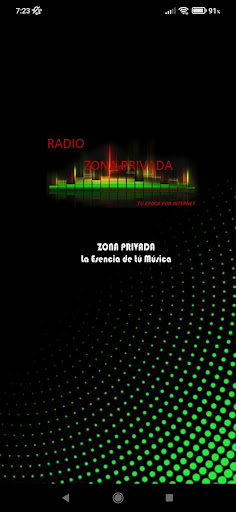 Android application Radio Zona Privada Perú screenshort