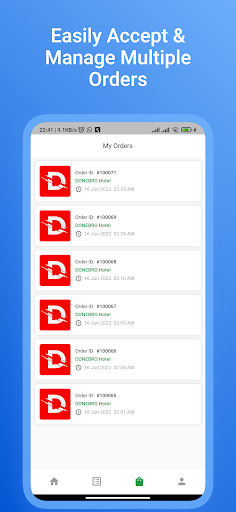 DONEBRO Delivery Partner Screen 3