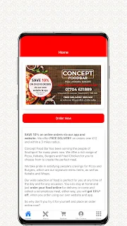 Concept Food Bar