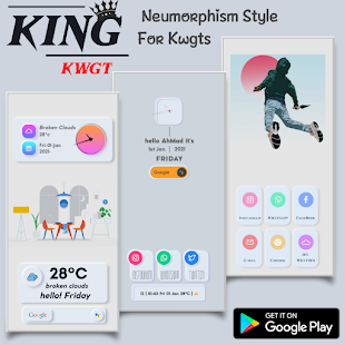 KinG KWGT Capture d'écran