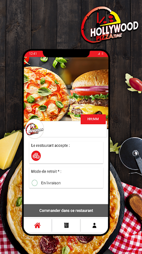 Android application HOLLYWOOD PIZZA TIME screenshort