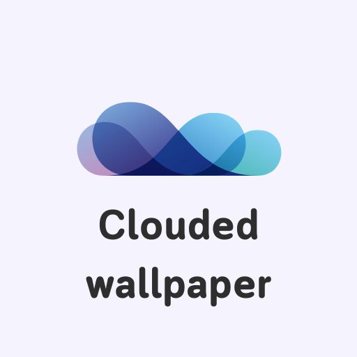 Clouded wallpapers logo