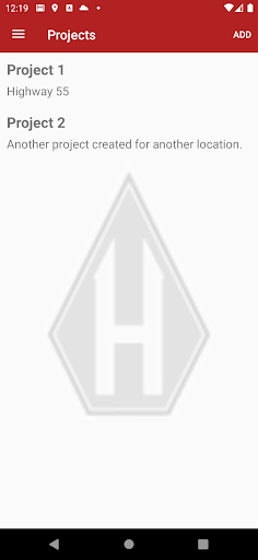 Android application Humboldt Gauge screenshort
