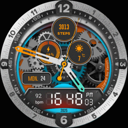 4CS KZF501 - hybrid watch face screenshot 10
