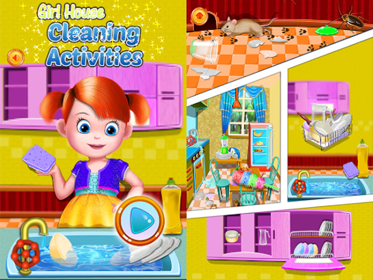Girl House Cleaning Activities - 1.0 - (Android)
