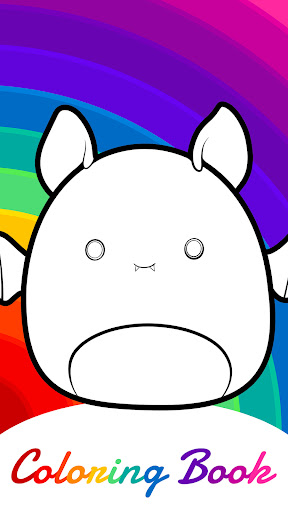 Squishmallows Coloring Book