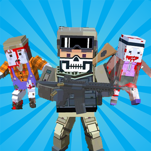 Combat Pixel Zombie Survival Logo