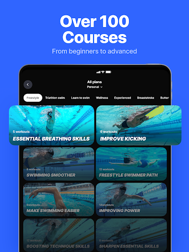 Screenshot of SwimUp - Swimming Training