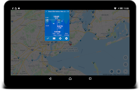 Tides app & widget - eTide HDF Screenshot