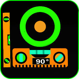 Icon image Inclinometer with Bubble Level
