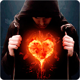 Fire Heart Live Wallpaper icon