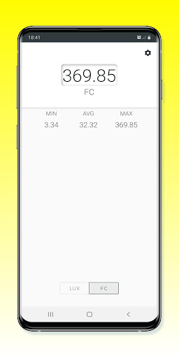 Light meter - lux meter Screenshot 4 - AppWisp.com